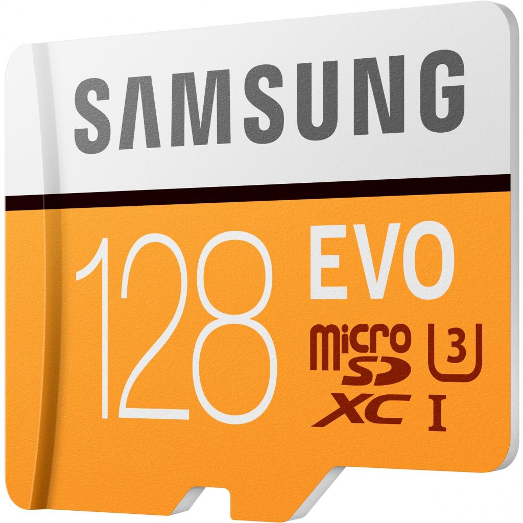 Карта пам'яті Samsung 128GB microSD class 10 UHS-I U3 Evo (MB-MP128GA/APC) - зображення 2