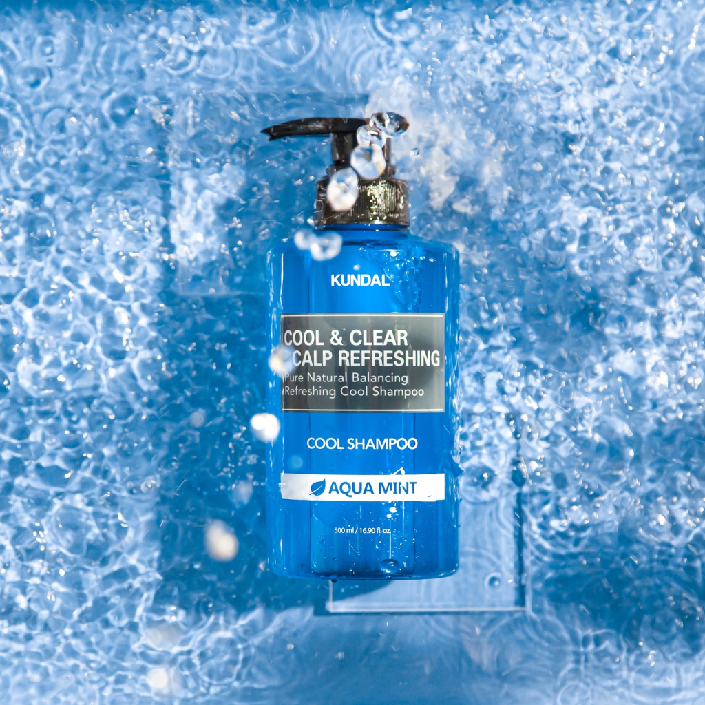 Шампунь Kundal Cool & Clear Scalp Refreshing Shampoo Aqua Mint 500 мл (8809693253265) - зображення 3