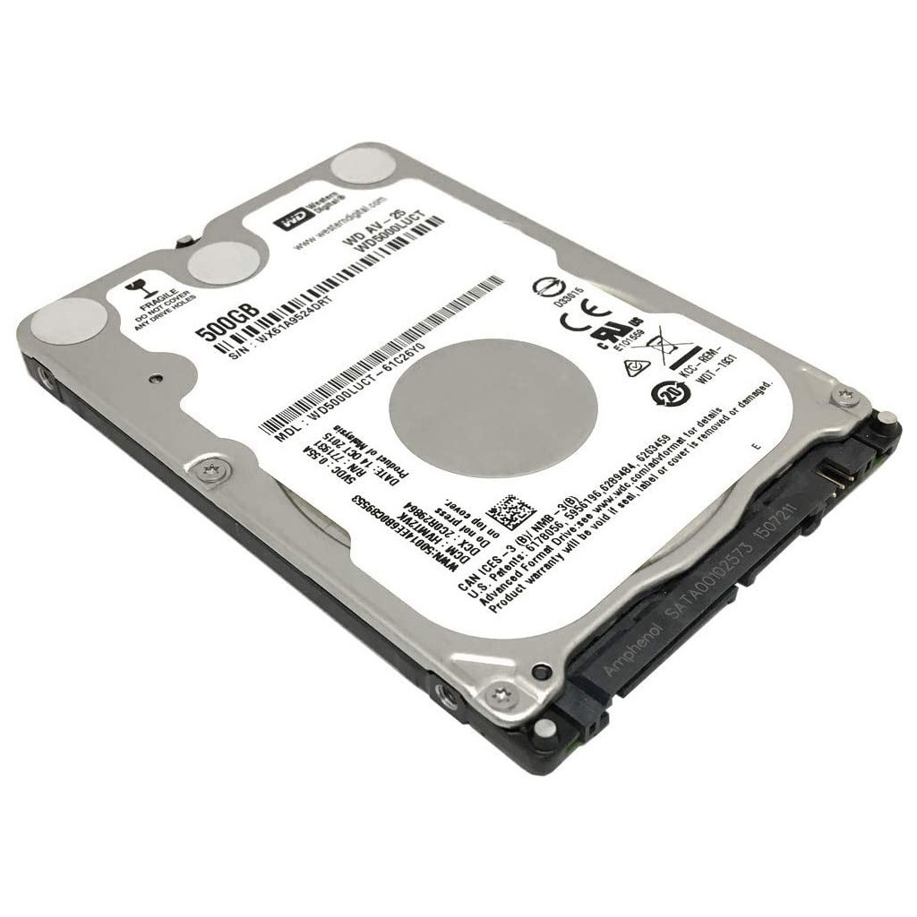 Жорсткий диск для ноутбука 2.5" 500GB WD (# WD5000LUCT #) - зображення 2