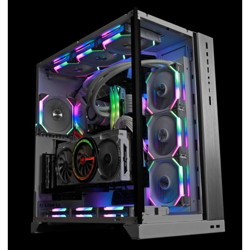 Кулер до корпусу Lian Li Uni Fan SL120-3 Triple White (G99.12UF3W.00) - зображення 8