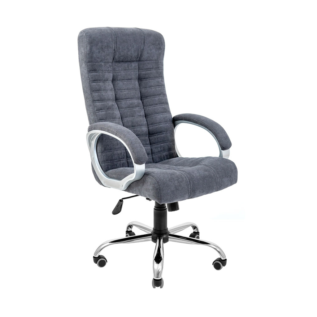 Офісне крісло Richman Атлант Хром П2 M-2 (Anyfix) Місті ДК Грей (R00000049545) - зображення 1