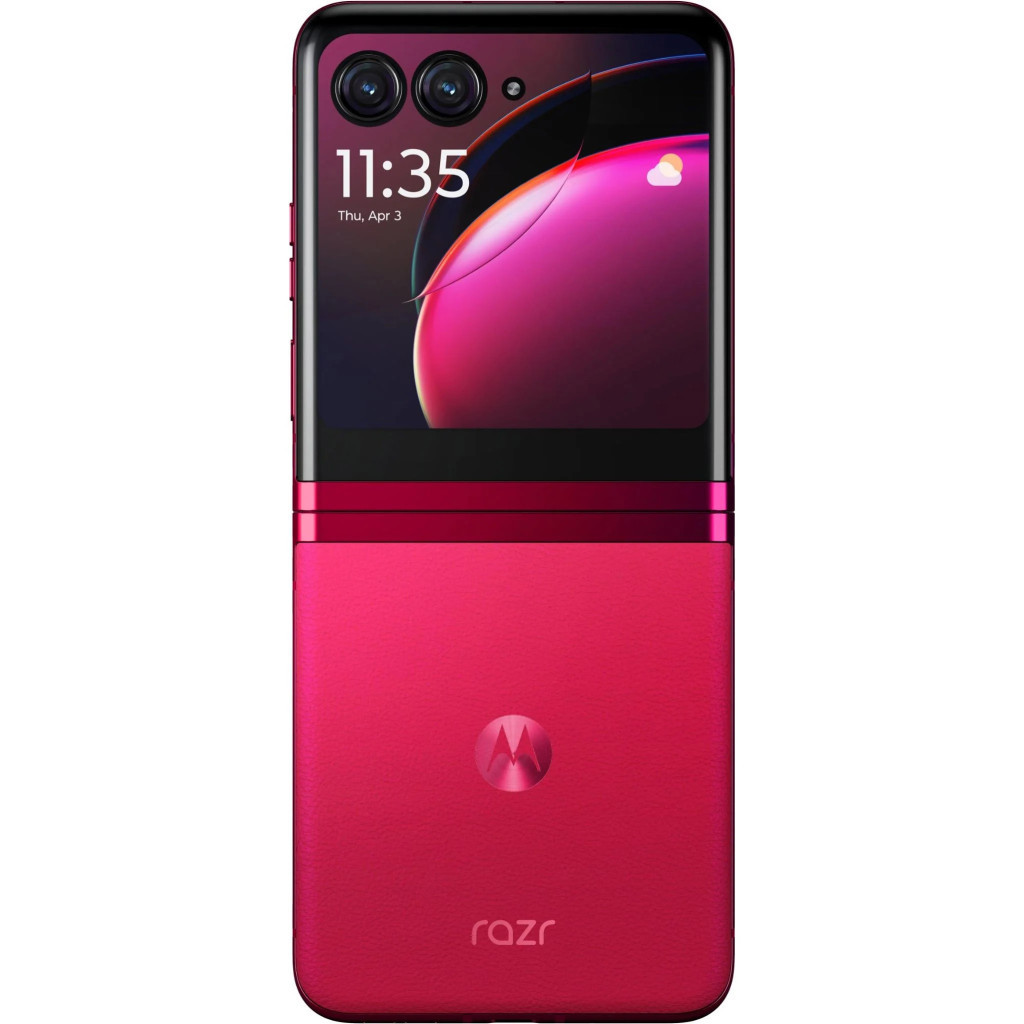 Мобільний телефон Motorola Razr 40 Ultra 8/256GB Viva Magenta (PAX40065RS) - зображення 3