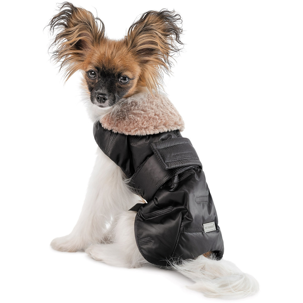 Попона для тварин Pet Fashion Ted XS2 чорно-сіра (4823082443178) - зображення 3