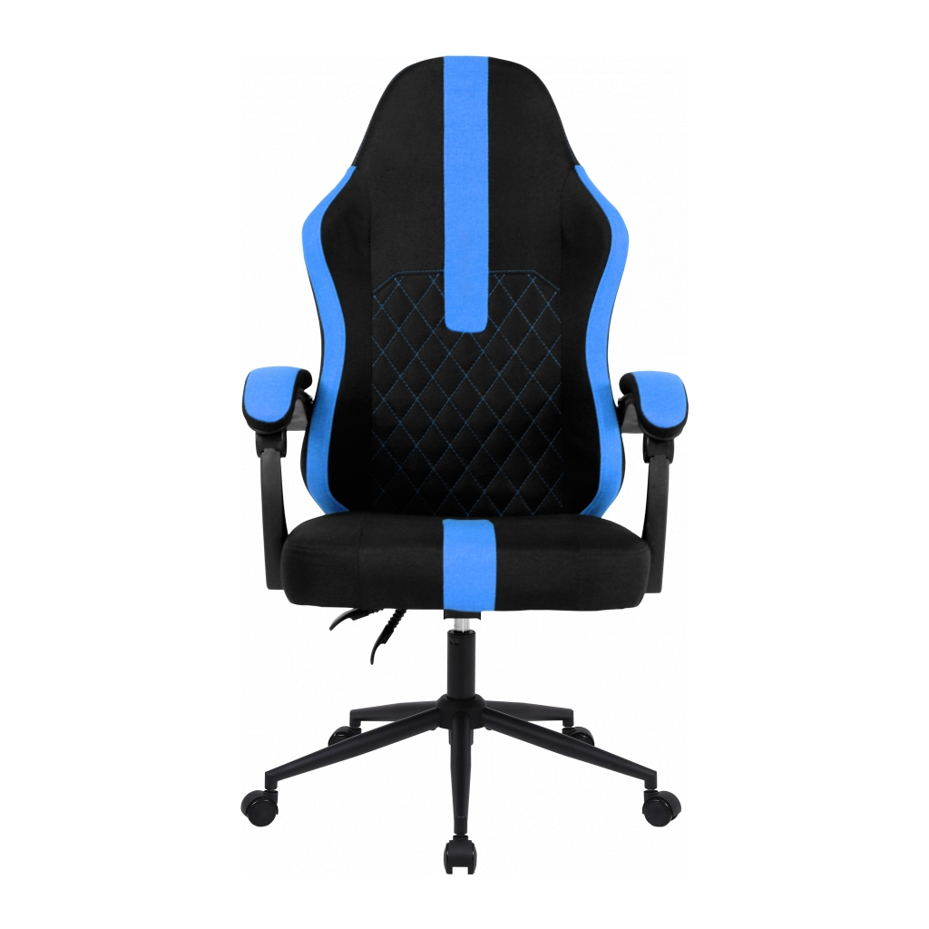 Крісло ігрове GT Racer X-2326 Black/Blue (X-2326 Fabric Black/Blue) - зображення 4