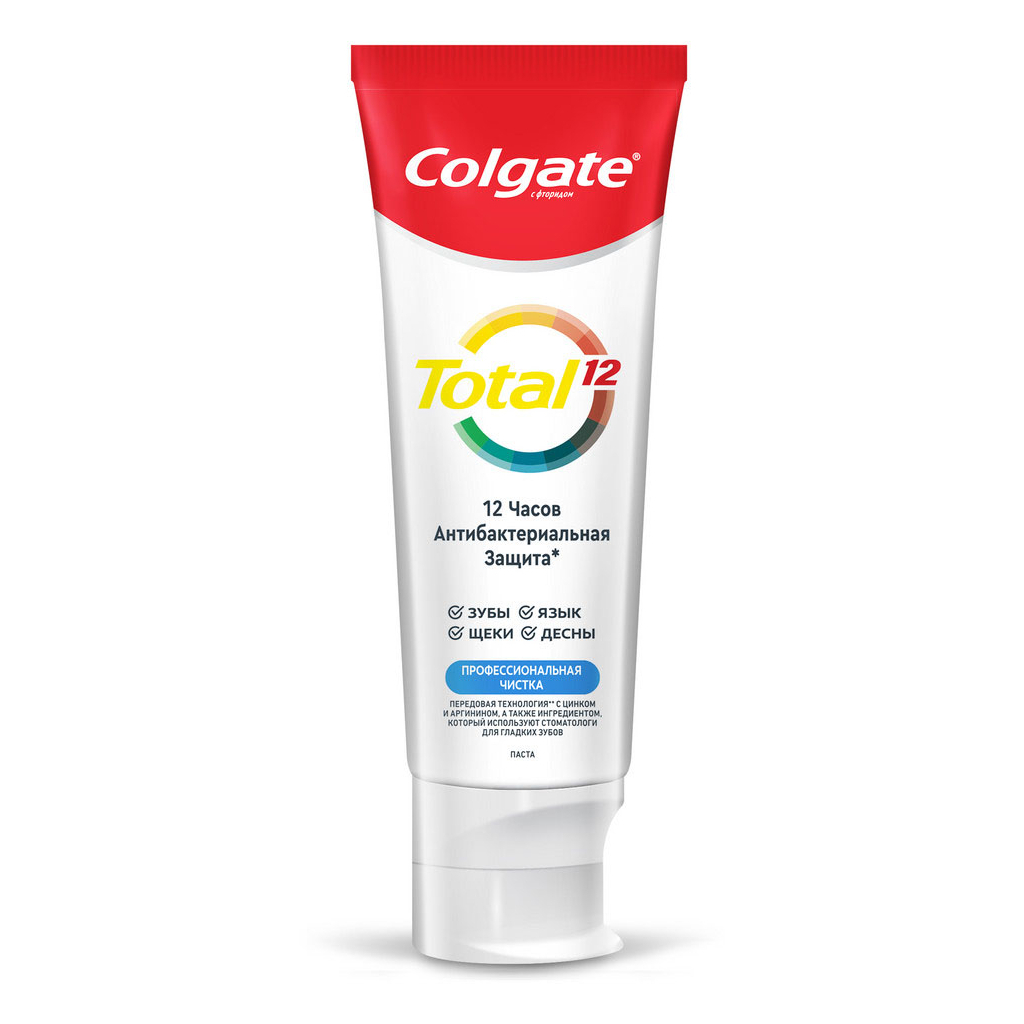 Зубна паста Colgate Total 12 Професійне чищення 75 мл (6920354816895) - зображення 2