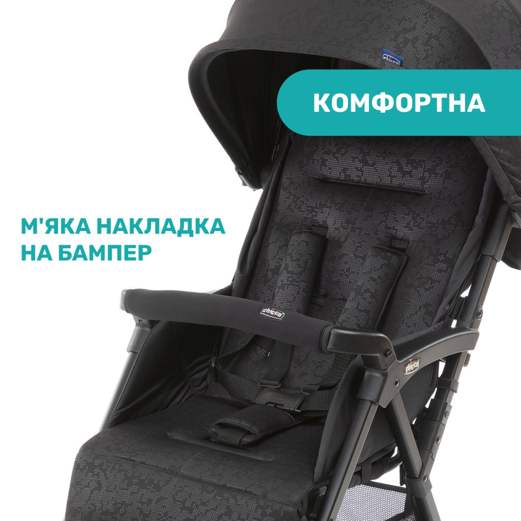 Коляска Chicco Ohlala 3 Чорна (79733.51) - зображення 7