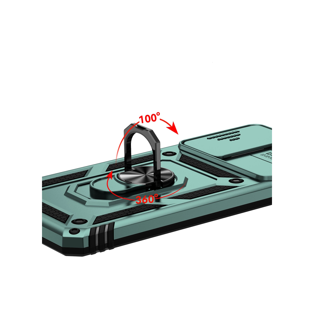 Чохол до мобільного телефона BeCover Military Samsung Galaxy A04e SM-A042 Dark Green (708807) - зображення 2