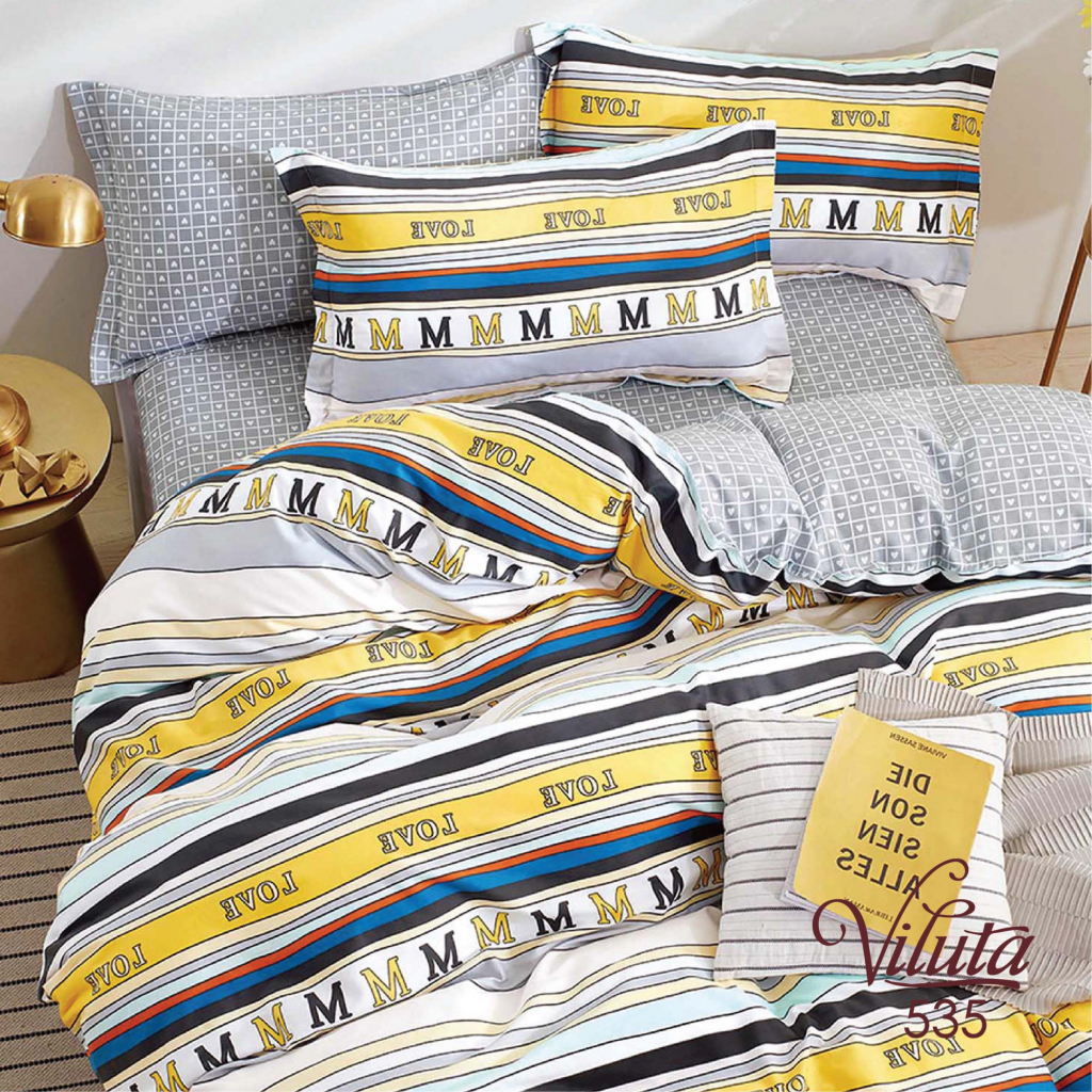 Постільна білизна Viluta Сатин Твил 535 214х150 підлітковий (535pd) - зображення 1