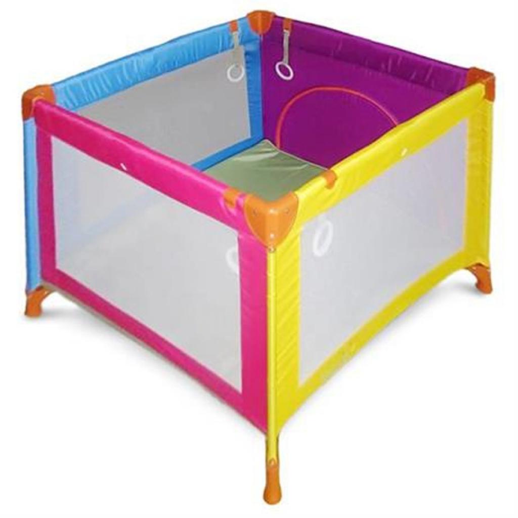 Дитячий манеж WonderKids Rainbow Різнобарвний (WK19-H031-001) - зображення 3