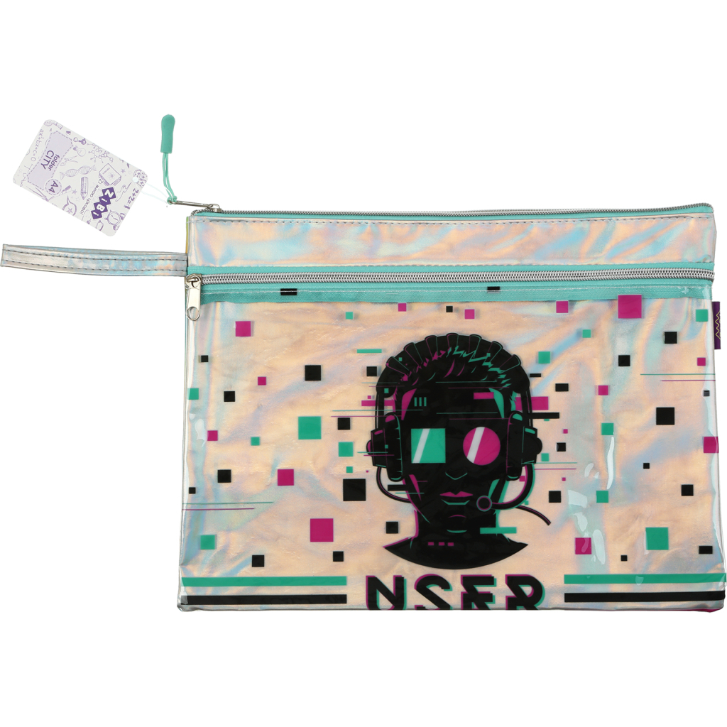 Папка для зошитів ZiBi A5 Paris рожевий і срібло (ZB.705513) - зображення 1