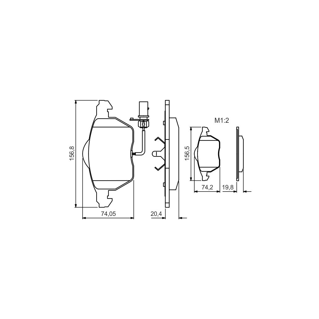 Гальмівні колодки Bosch 0 986 495 241 - изображение 7