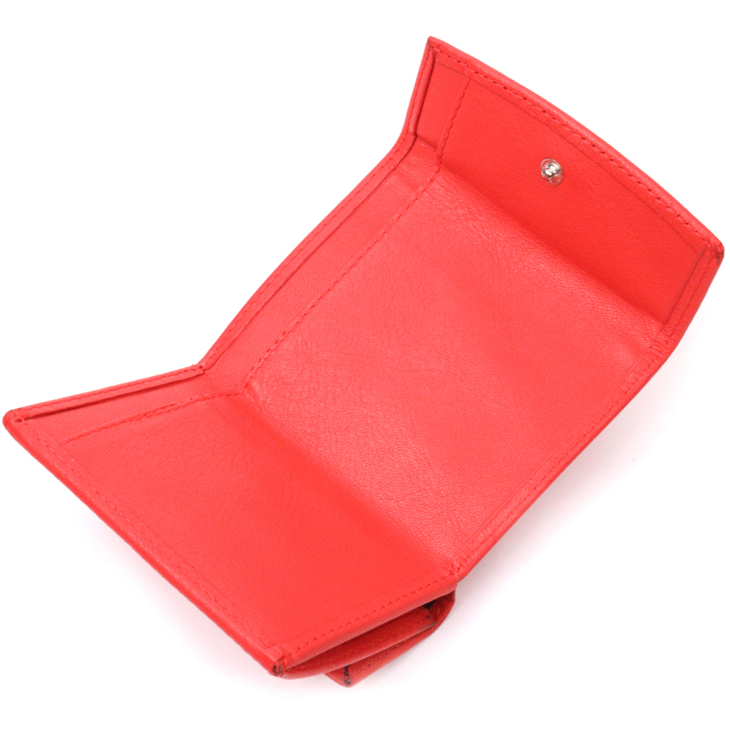 Гаманець Karya З натуральної шкіри Червоний (21340) - зображення 5