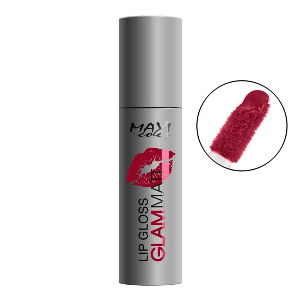 Помада для губ Maxi Color Lip Gloss Glam Matt 05 - Ягідний вельвет (4823097100967) - зображення 1