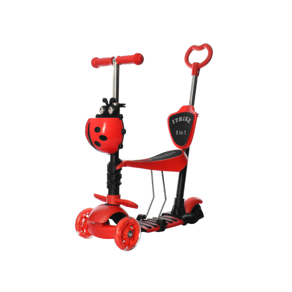 Самокат iTrike Maxi 5 в 1 (JR 3-026-R red) - зображення 1