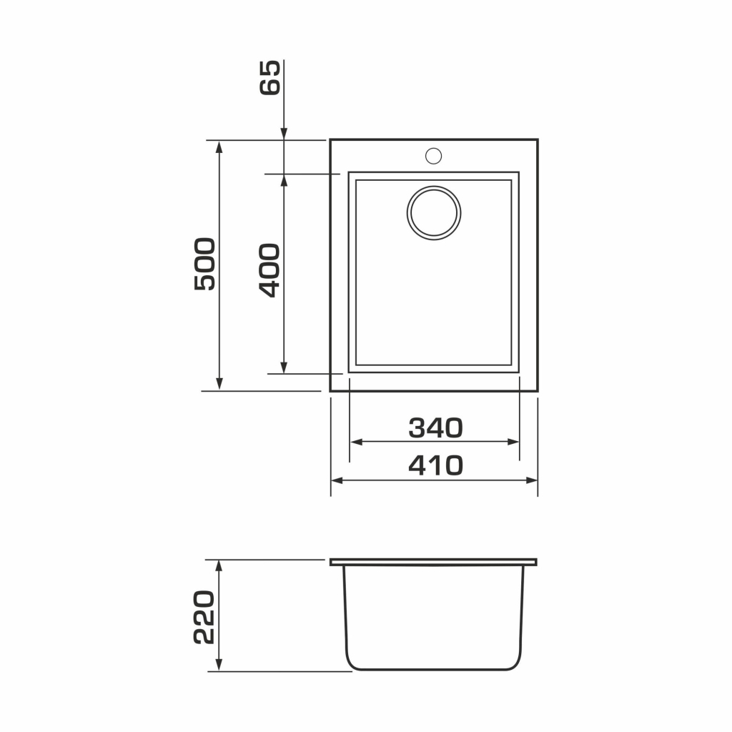 Мийка кухонна GRANADO CADIZ avena (gr2302) - зображення 6