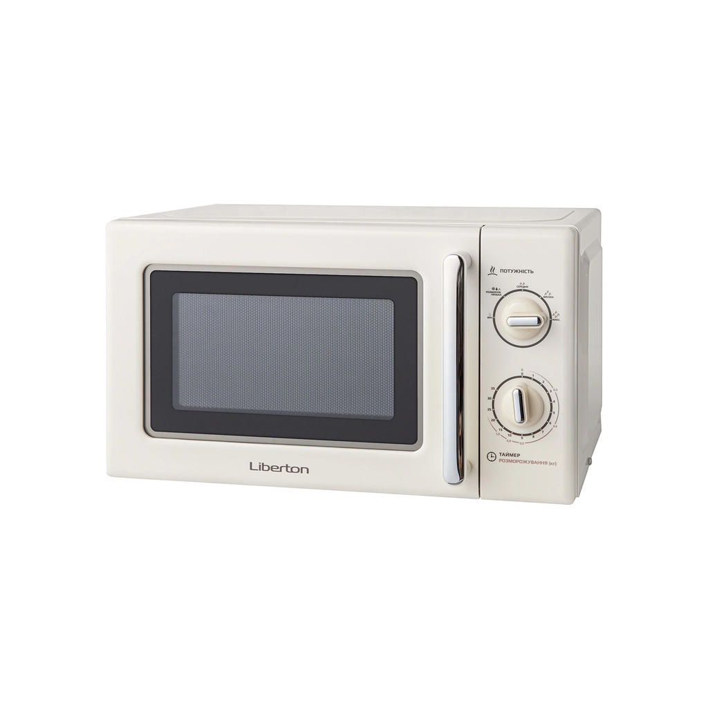 Мікрохвильова піч Liberton LMW-2088M Ivory - зображення 1