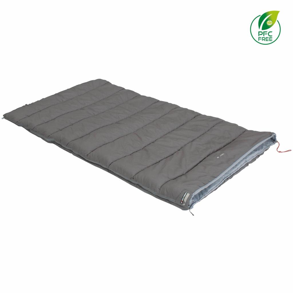 Спальний мішок High Peak Tay 8/+8°C (Left) Grey/Light Grey (928264) - зображення 1