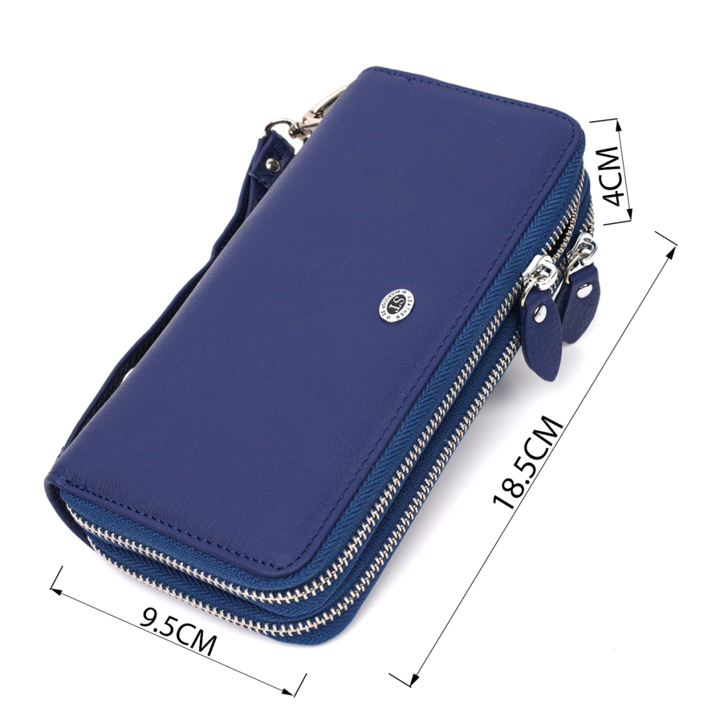 Гаманець ST Leather Синій (19431) - зображення 4