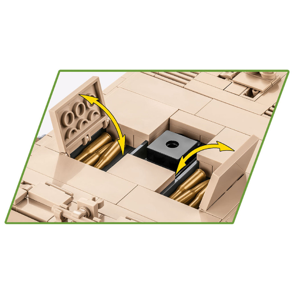 Конструктор Cobi Танк Пантера V - Пудель 1:28, 840 деталей (COBI-2568) - зображення 5