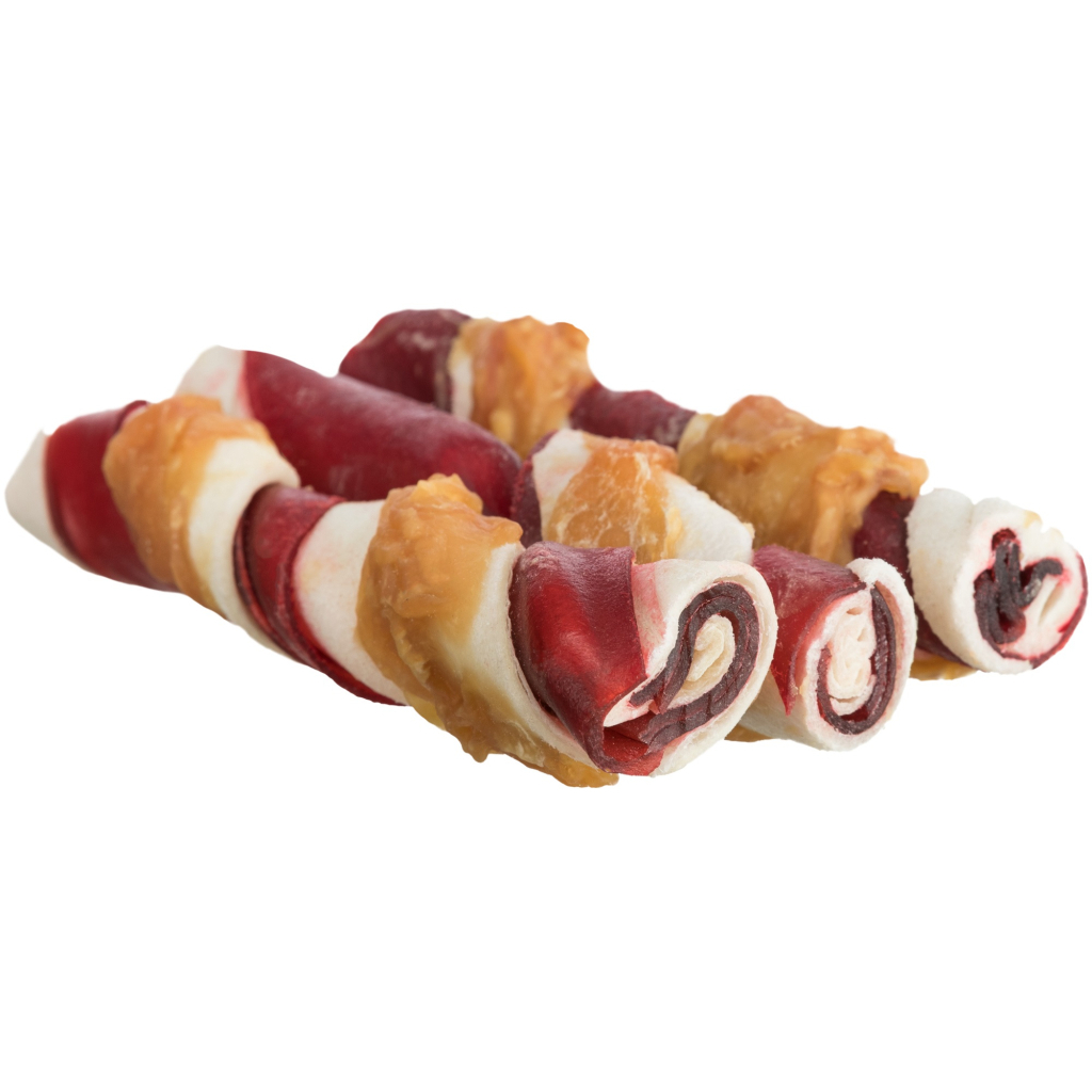 Ласощі для собак Trixie DENTAfun Паличка для чищення зубів з куркою 3 шт 105 г (4011905313771) - изображение 3