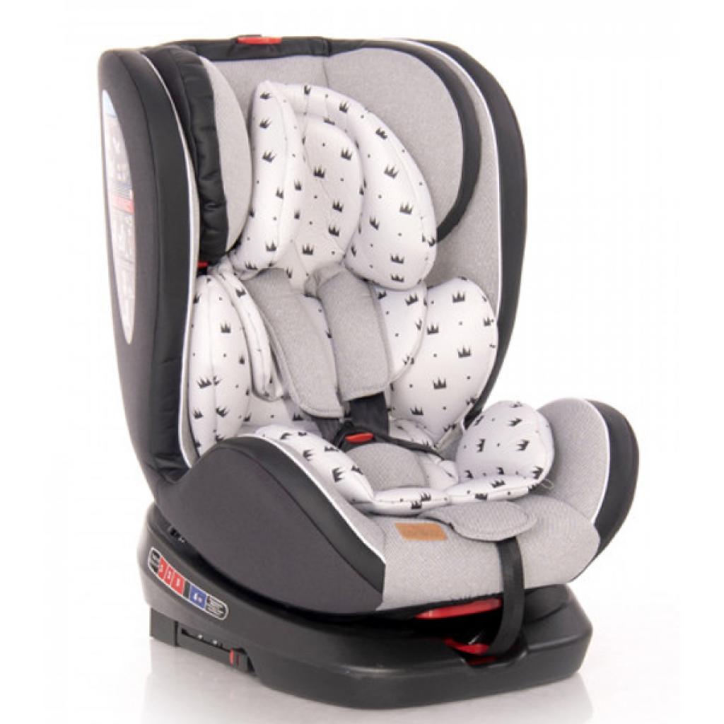 Автокрісло Bertoni/Lorelli Nebula Isofix Grey Crowns 0-36 кг - зображення 1