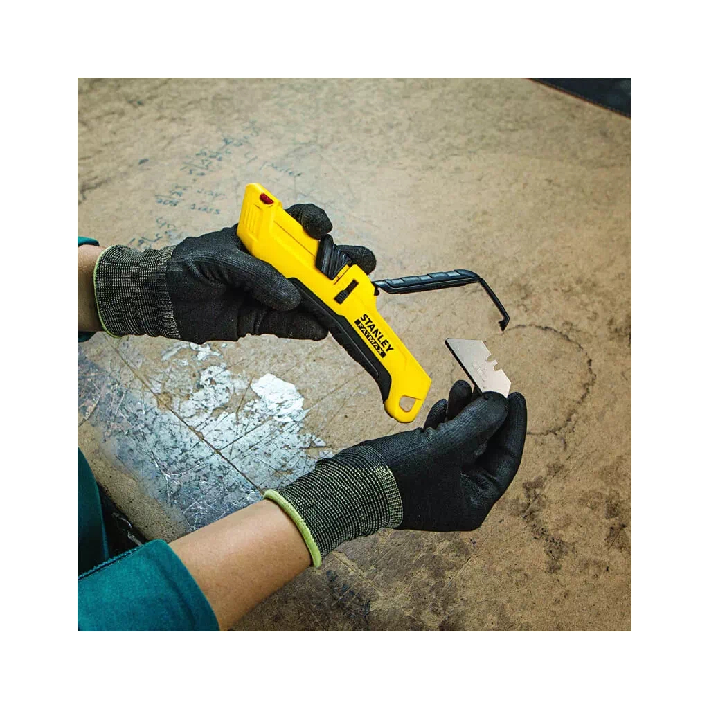 Ніж монтажний Stanley Tri-Slide безпечний з лезами, L = 175 мм, 4 шт. (FMHT10365-0) - изображение 6