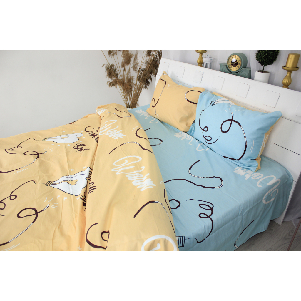 Постільна білизна MirSon Сатин Premium 22-1264 Turn on light 175х210 (2200003060614) - зображення 4