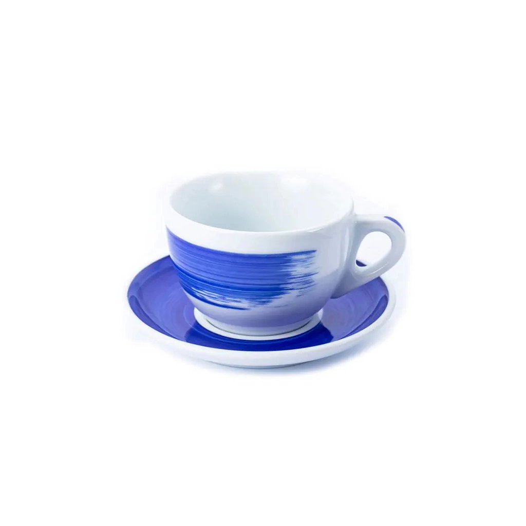 Чашка Ancap cappuccino large 260 мл, серія Verona Millecolori Blue (35127) - зображення 1