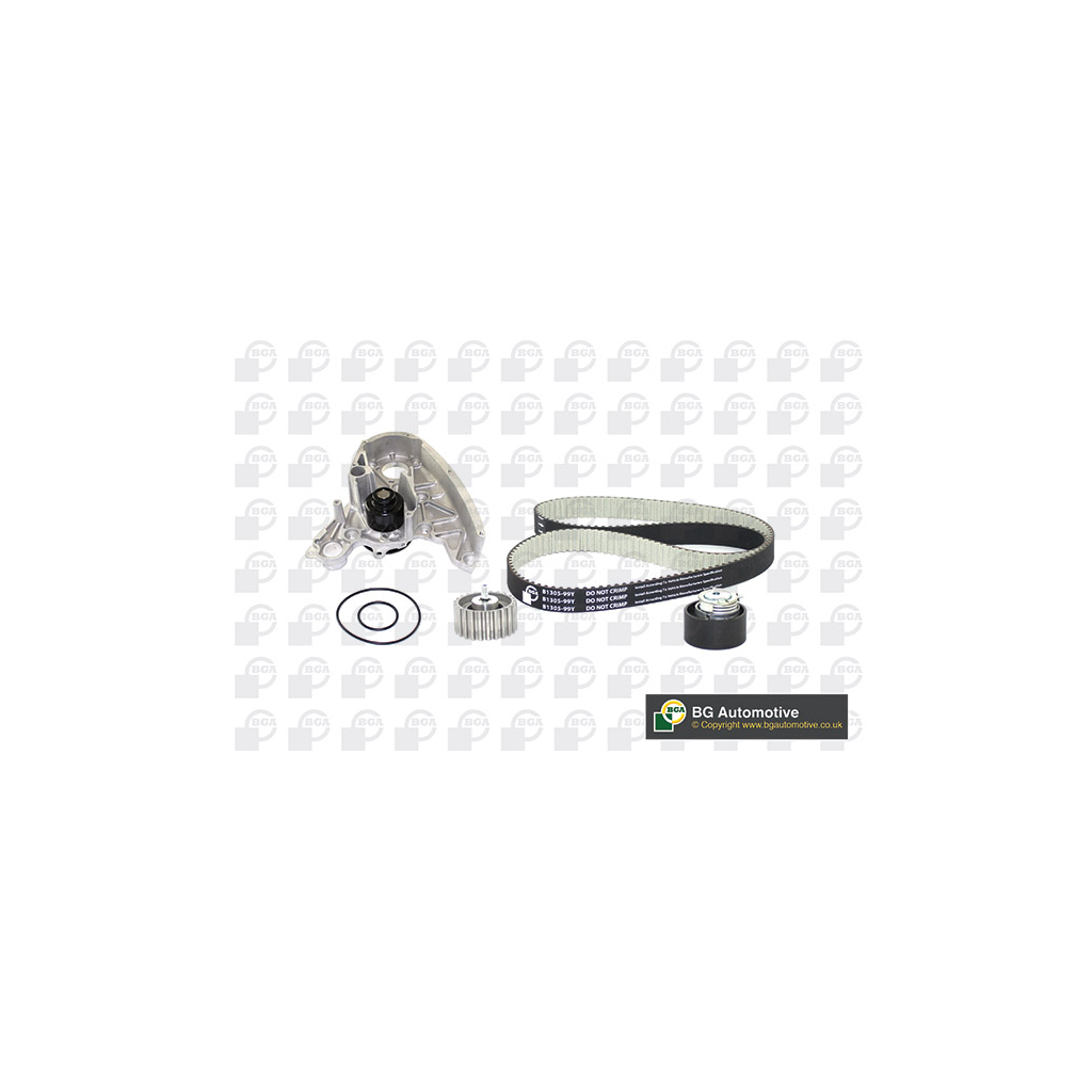 Комплект ременя ГРМ з помпой BGA TB2204CPK - зображення 1