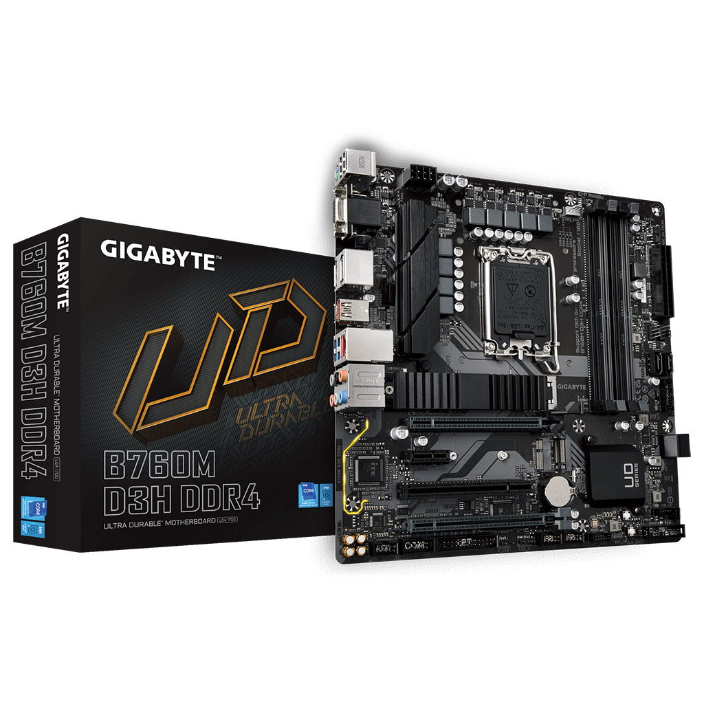 Материнська плата GIGABYTE B760M D3H DDR4 - зображення 6