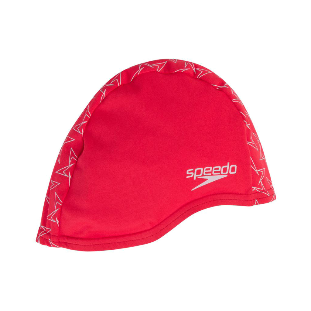 Шапка для плавання Speedo Boomstar End+Cap Au червоний, білий 8-12239C352 OSFM (5053744486291) - зображення 1