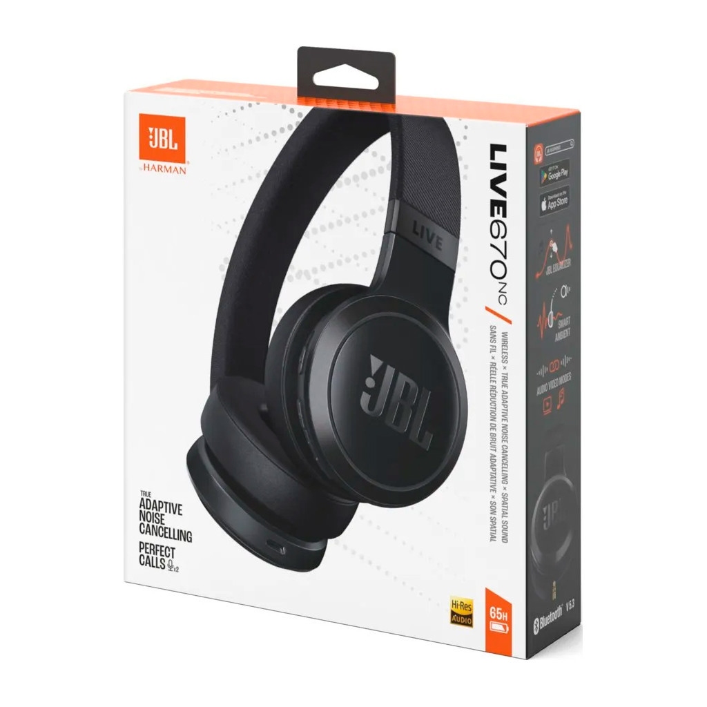 Навушники JBL Live 670 NC Black (JBLLIVE670NCBLK) - зображення 11