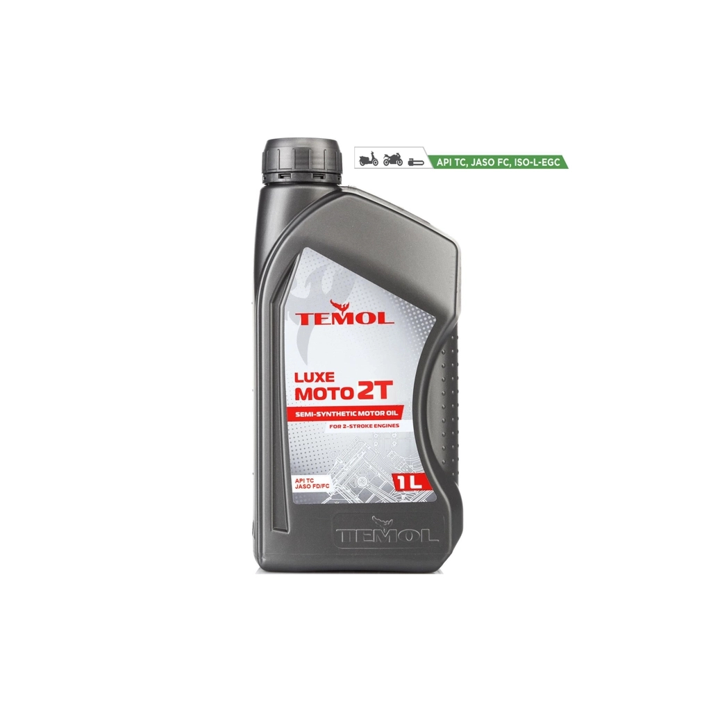 Моторна олива TEMOL Luxe Moto 2Т 1л - зображення 2