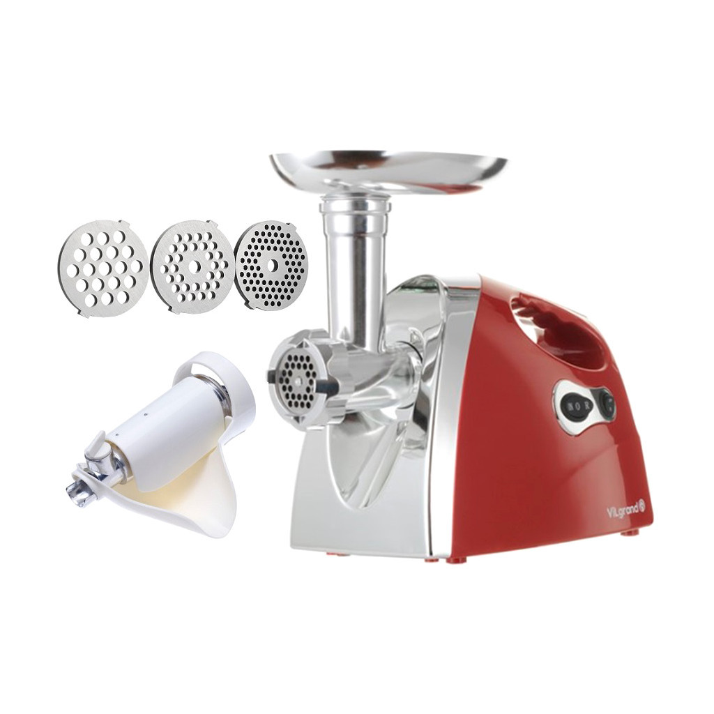 М'ясорубка Vilgrand V203-BRMG red - зображення 1