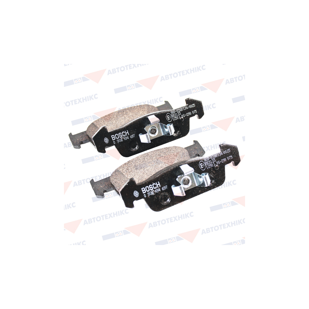 Гальмівні колодки Bosch 0 986 494 697 - зображення 1