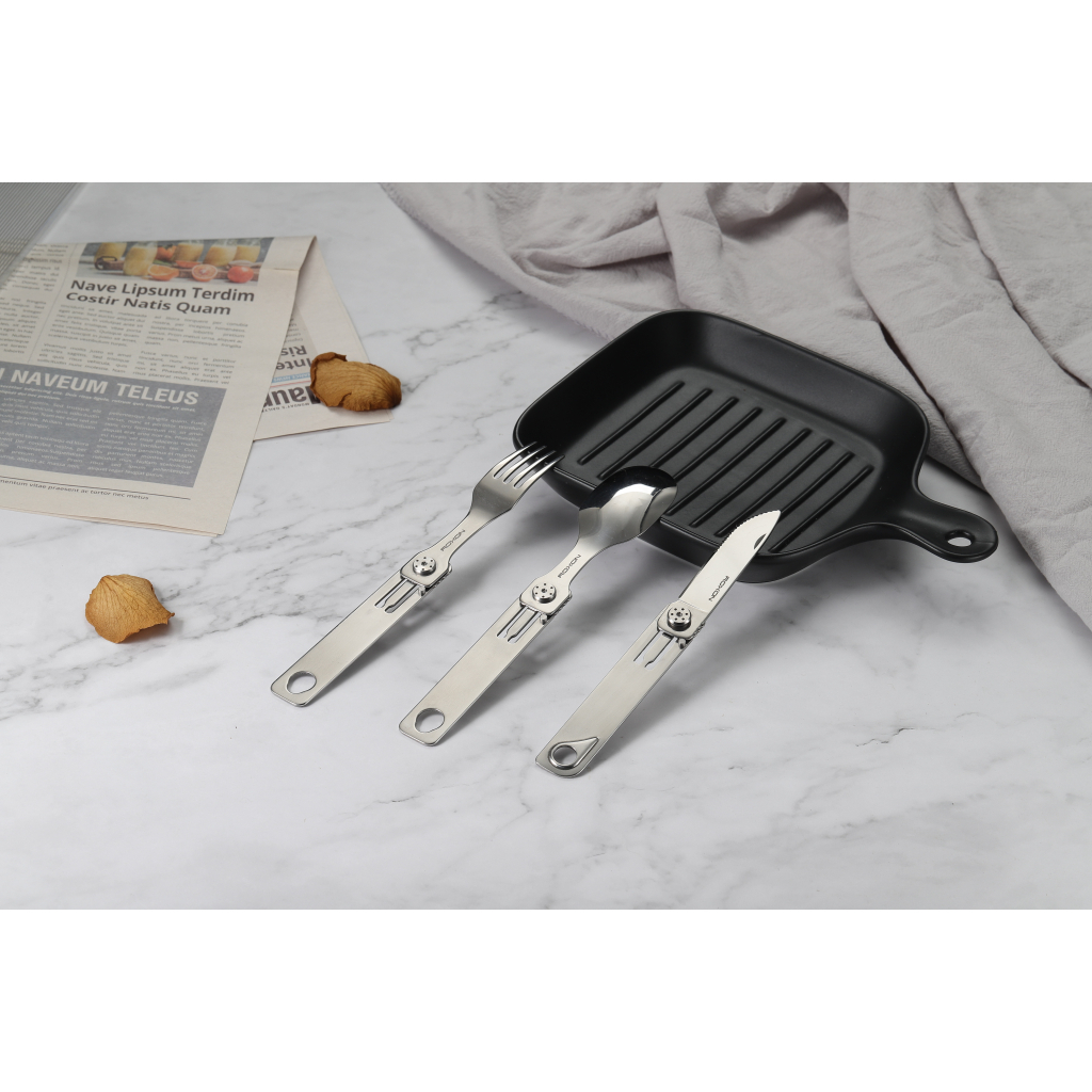 Ложка-виделка туристична Roxon C1 - зображення 3