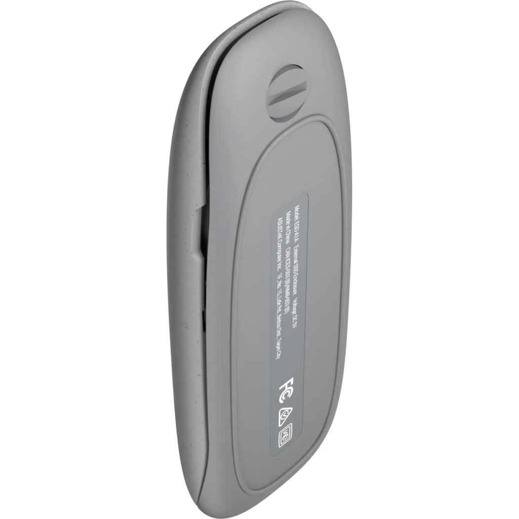 Кишеня зовнішня ASUS SSD PCIe NVMe M.2 2230/2242/2260/2280 USB Type-C 3.2 Gen 2x1 grey (90DD02R6-M09000) - зображення 12