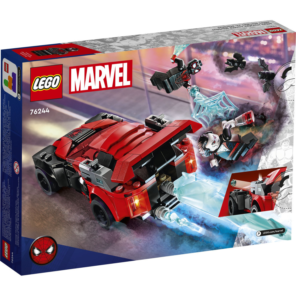 Конструктор LEGO Super Heroes Майлз Моралес проти Морбіуса 220 деталей (76244) - зображення 5
