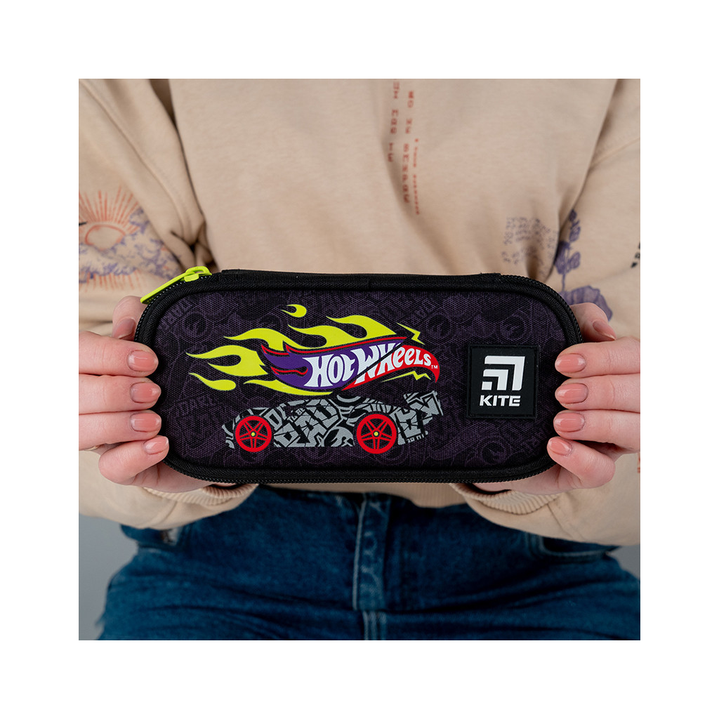 Пенал Kite 662-2 Hot Wheels (HW24-662-2) - зображення 6