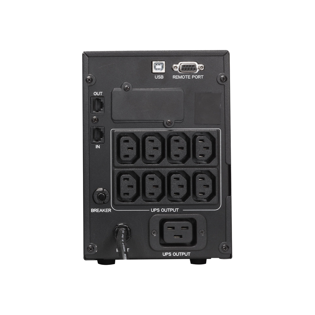 Пристрій безперебійного живлення Powercom SPT-2000-II LCD - зображення 3