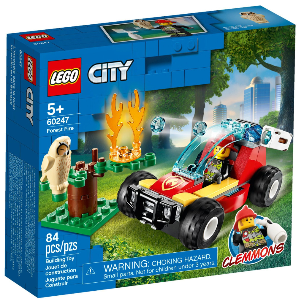 Конструктор LEGO City Fire Пожежа в лісі 84 деталі (60247) - зображення 1