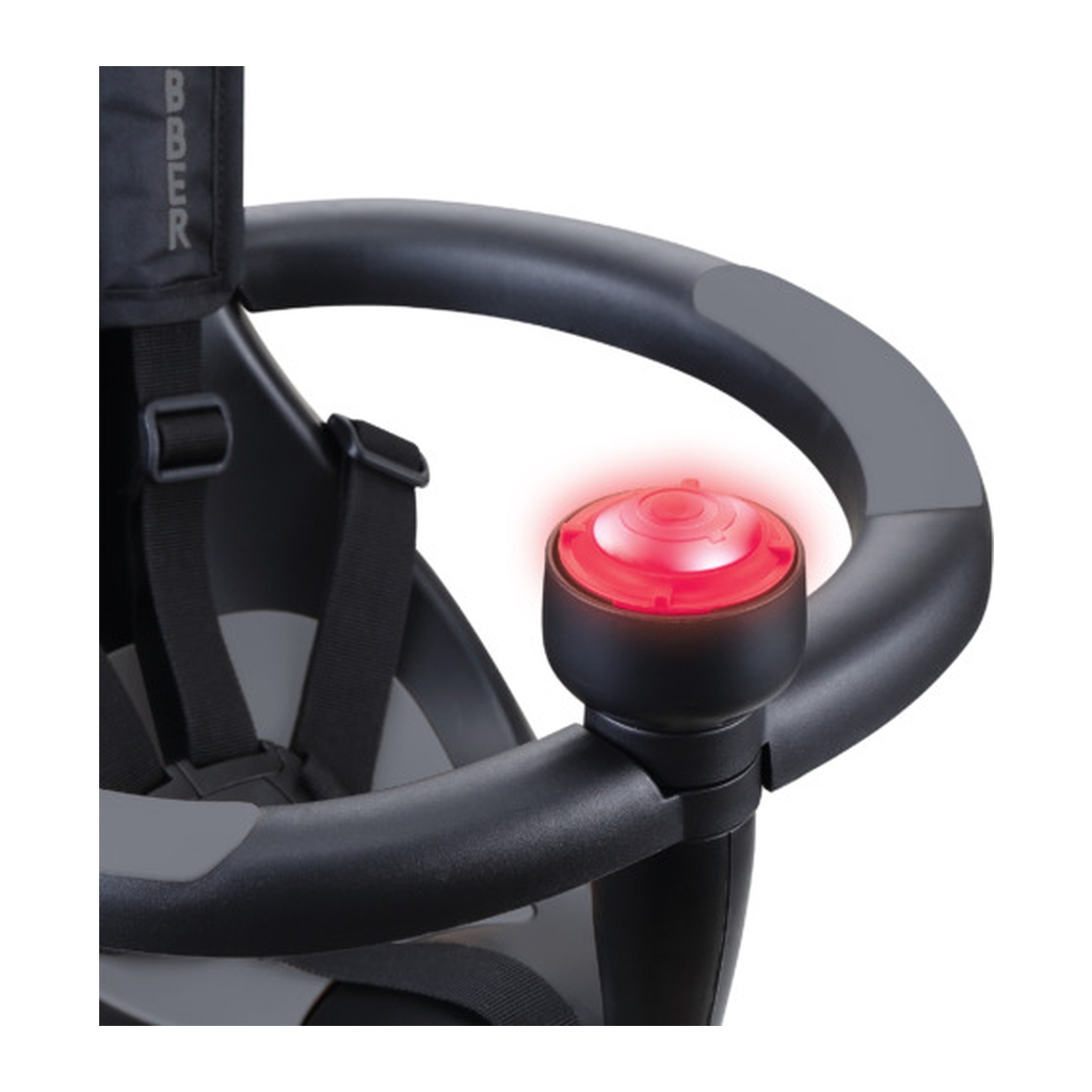 Дитячий велосипед Globber Explorer trike Deluxe play 4 в 1 чорно-сірий (636-120) - зображення 12