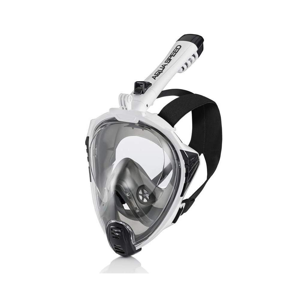 Маска для плавання Aqua Speed Drift 7087 чорний, білий 249-57 S/M (5908217670878) - зображення 1