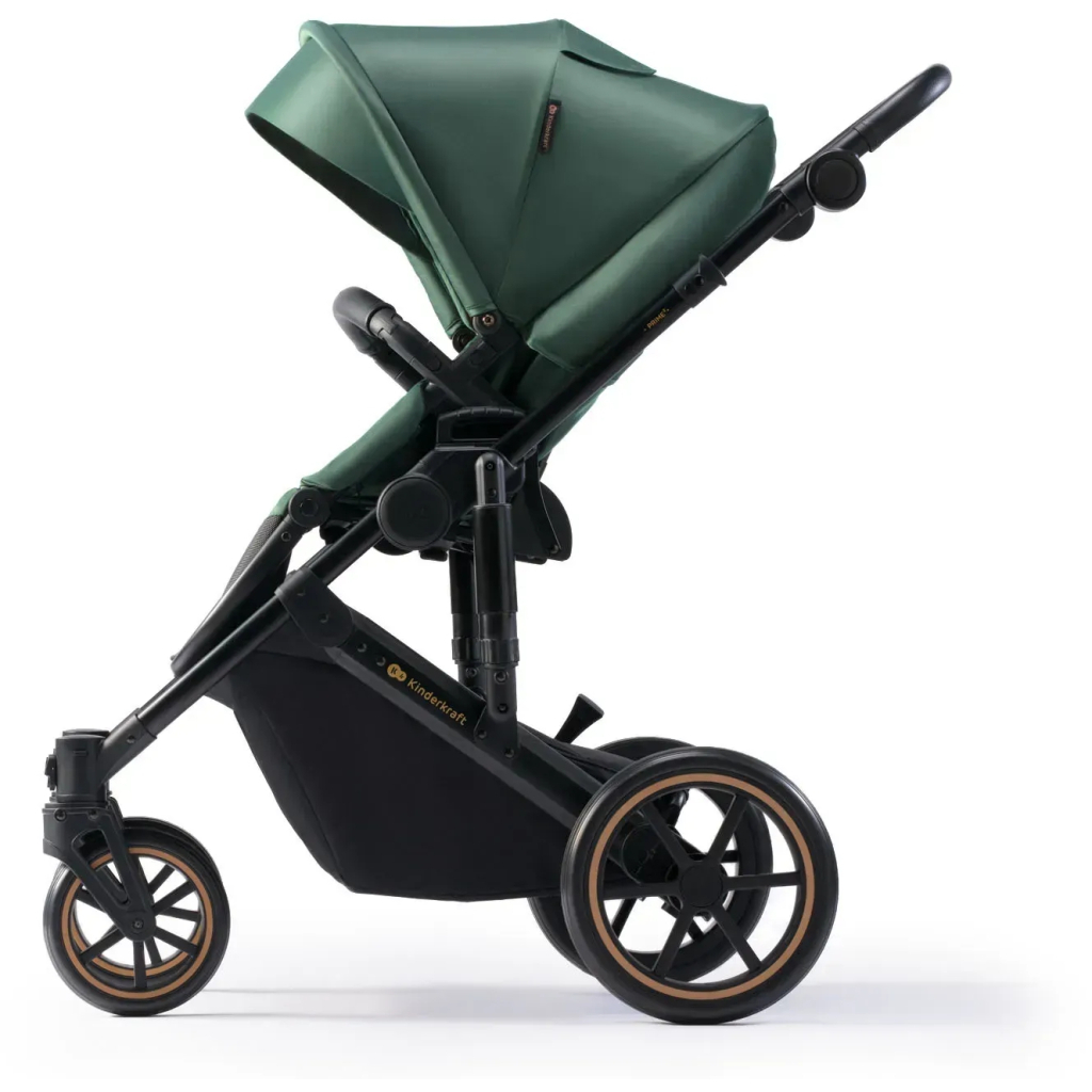 Коляска Kinderkraft 2 в 1 Prime 2 Dark Green (KSPRIM02GRE2000) (5902533922918) - зображення 2