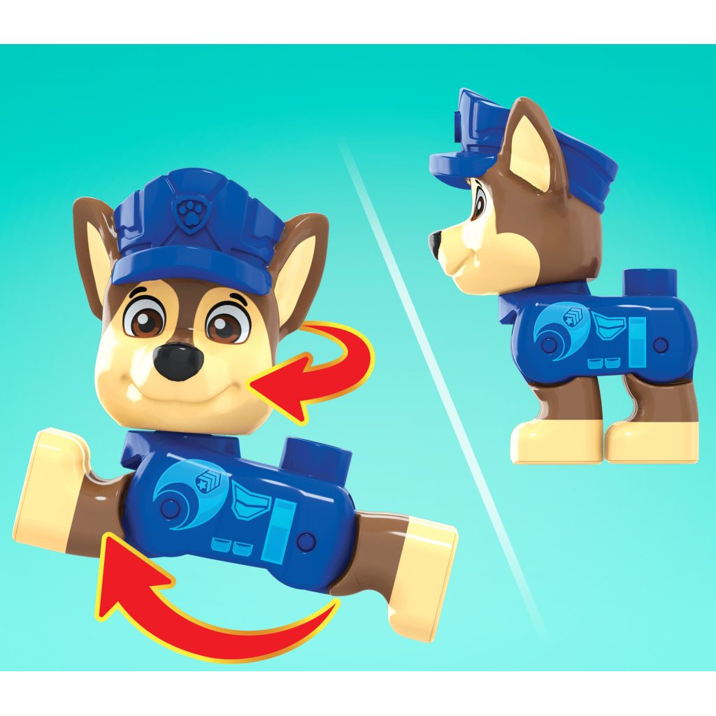 Конструктор Mega Bloks Щенячий патруль Поліцейська машина Гончика (GYJ00) - зображення 4