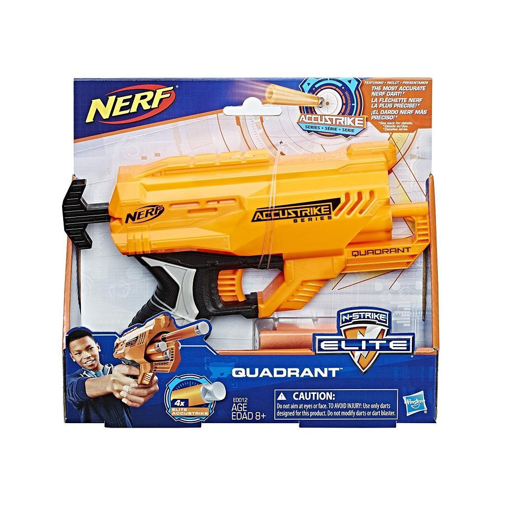 Іграшкова зброя Hasbro Nerf Elite AccuStrike Quadrant (E0012) - зображення 7