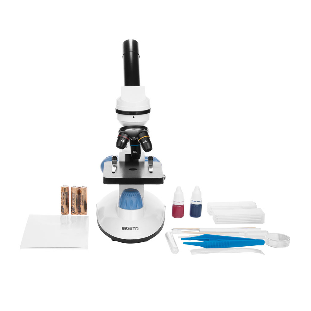 Мікроскоп Sigeta MB-113 40x-400x LED Mono (65231) - зображення 5