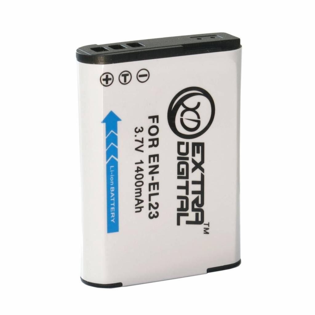 Акумулятор до фото/відео Extradigital Nikon EN-EL23 (BDN2529) - зображення 1