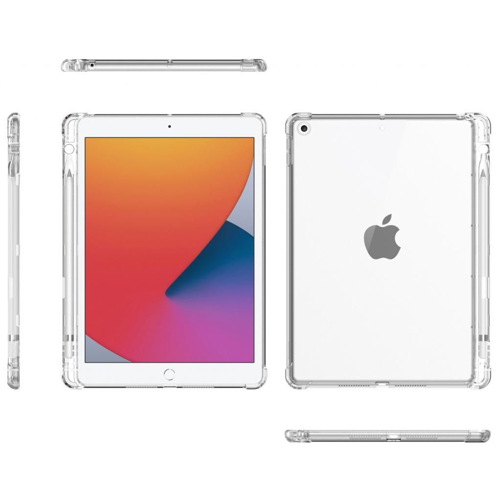 Чохол до планшета BeCover Anti-Shock Stylus Apple iPad 10.2 2019/2020 Clear (705615) - зображення 3