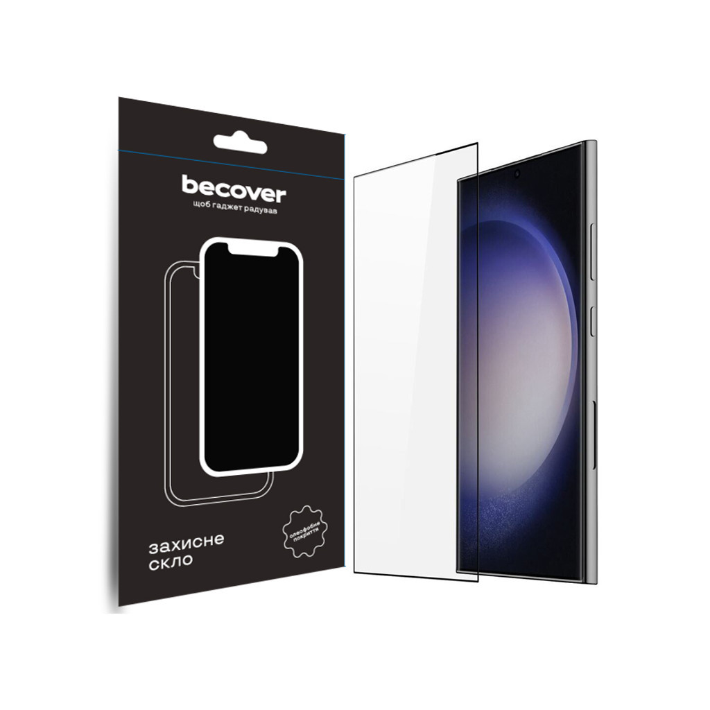 Скло захисне BeCover Samsung Galaxy S24 Ultra SM-S928 Black (711318) - зображення 1